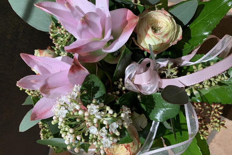 Selbstgebundene Sträuße